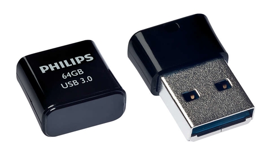 Изображение Philips USB 3.0             64GB Pico Edition Midnight Black