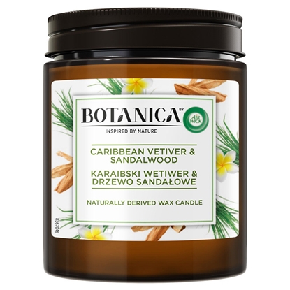 Picture of Svece arom. Botanica Caribbean Vetiver&Sandalwood 205g