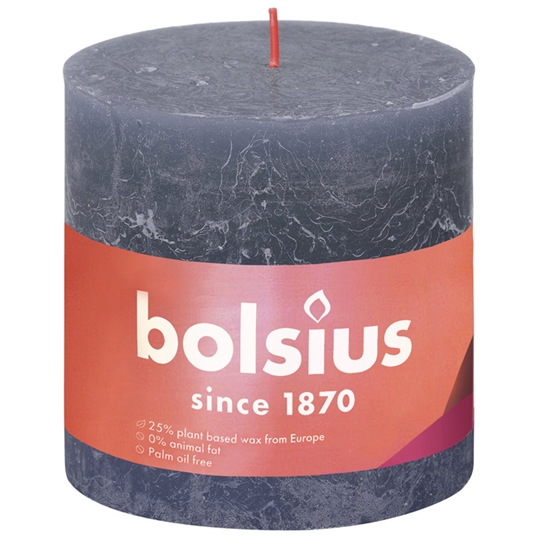 Picture of Svece stabs Rustic Shine 100/100mm 62h Twilight blue