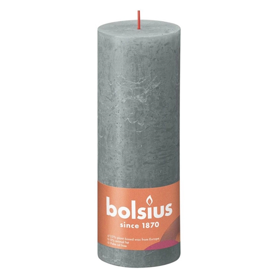 Picture of Svece stabs Rustic Shine 190/68mm 85h Eucalyptus green