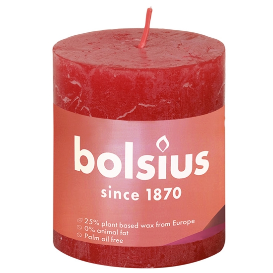 Изображение Svece stabs Rustic Shine 80/68mm 35h Delicate red