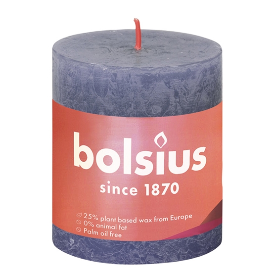 Picture of Svece stabs Rustic Shine 80/68mm 35h Twilight blue