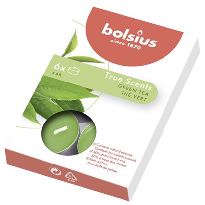 Picture of Tējassveces arom. 6gab. 4h Green tea