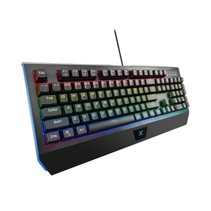 Attēls no NOXO | Vengeance | Gaming keyboard | Mechanical | EN/RU | Black | Wired | m | 920 g | Blue Switches