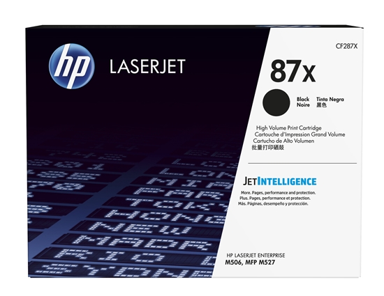 Picture of HP Toner CF 287 X black No. 87 X