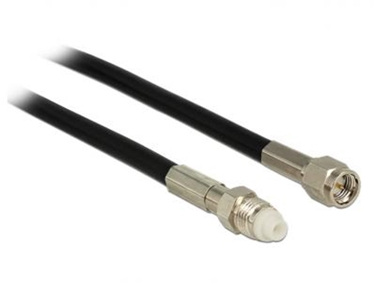 Picture of Antenna Cable FME Jack  SMA Plug RG-58 1 m