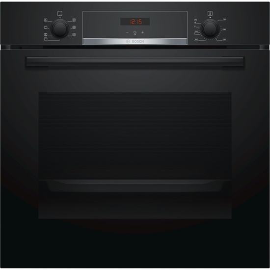 Изображение BOSCH Oven HBA533BB0S 60 cm, A, EcoClean, Black