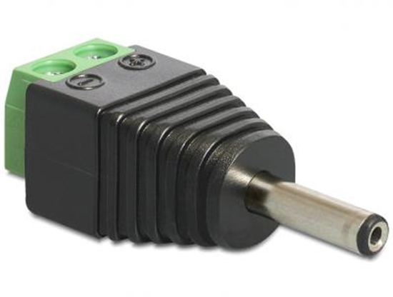 Изображение Delock Adapter DC 1.3 x 3.5 mm male  Terminal Block 2 pin