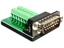 Изображение Delock Adapter Sub-D 15 pin Gameport male  Terminal block 16 pin