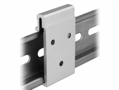 Изображение Delock Aluminium Mounting Clip for DIN Rail