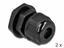 Attēls no Delock Cable Gland PG9 for round cable with four cable entries black 2 pieces