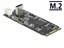 Изображение Delock Converter M.2 Key B+M male to USB Type-C™ female