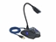 Attēls no Delock Desktop USB Gaming Microphone with Gooseneck and Mute Button