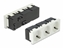 Picture of Delock Easy 45 Grounded Power Socket 3-way with a 45° arrangement 45 x 45 mm 5 pieces