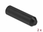 Picture of Delock End Caps with inside adhesive 70 x 16 mm 2 pieces black
