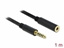 Изображение Delock Extension Cable Stereo Jack 4.4 mm 5 pin male to female 1 m black
