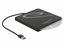 Изображение Delock External Enclosure for 5.25″ Slot-in Slim SATA Drives 9.5 / 12.7 mm to USB Type-A male black