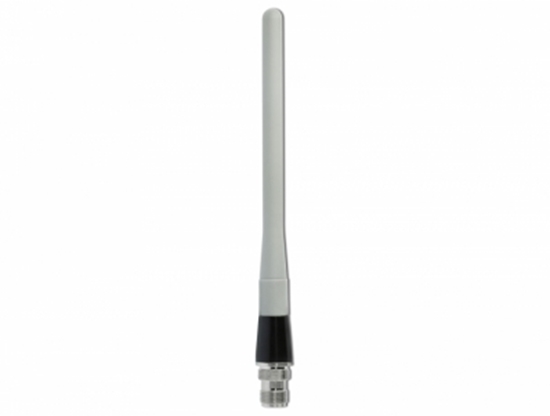 Picture of Delock LPWAN 890 - 960 MHz Antenna N jack 3.5 dBi omnidirectional fixed wall mounting outdoor grey