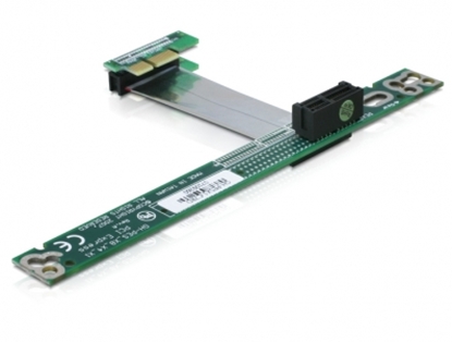 Attēls no Delock Riser card PCI Express x1 with flexible cable 7 cm