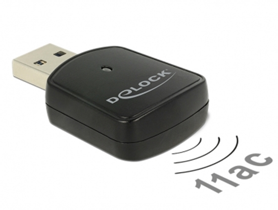 Изображение Delock USB 3.0 Dual Band WLAN ac/a/b/g/n Mini Stick 867 Mbps