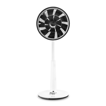 Attēls no Duux | Fan | Whisper | Stand Fan | White | Diameter 34 cm | Number of speeds 26 | Oscillation | 2-22 W | Yes | Timer
