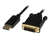 Изображение HL HL31914 video cable adapter 1 m DisplayPort DVI-I Black