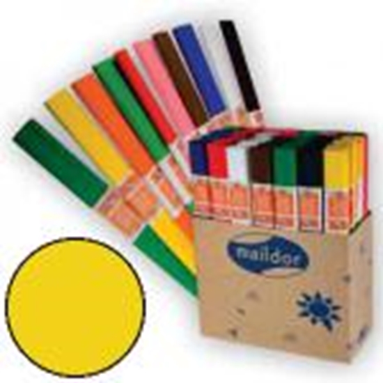 Picture of Kreppapīrs 50cmx2.0m dzeltens