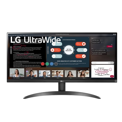 Attēls no LG 29WP500-B computer monitor 73.7 cm (29") 2560 x 1080 pixels UltraWide Full HD LED Black
