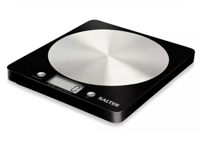 Attēls no Salter 1036 BKSSDR Disc Electronic Digital Kitchen Scales Black