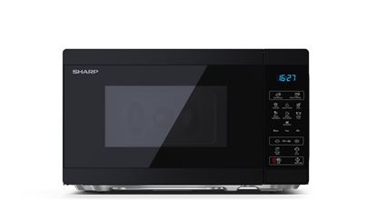 Attēls no Sharp YC-MS02E-B microwave Countertop Solo microwave 20 L 800 W Black