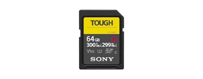 Attēls no Sony SDXC G Tough series    64GB UHS-II Class 10 U3 V90