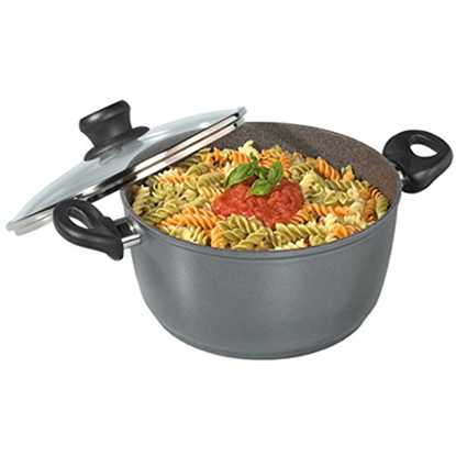 Picture of Stoneline | XXL Cooking pot | 7195 | 5 L | die-cast aluminium | Grey | Lid included