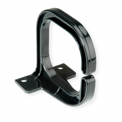 Picture of Value 19" cable manager, 80x80mm, plastic, black