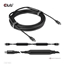 Attēls no CLUB3D USB 3.2 Gen2 Type C to C Active Bi-directional Cable 8K60Hz M/M 5m/16.4ft