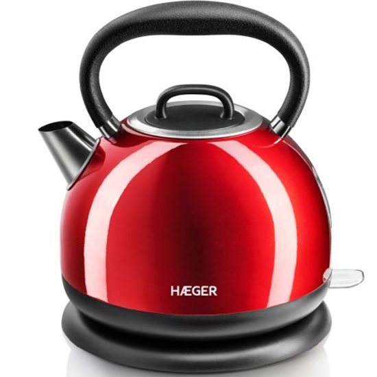 Picture of Haeger EK-22R.021A Red Cherry Electric kettle 1.7L 2200W