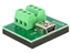 Picture of Delock Adapter Mini USB female  Terminal Block 6 Pin