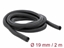 Picture of Delock Braided Sleeving self-closing 2 m x 19 mm black