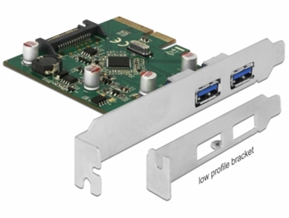 Изображение Delock PCI Express x4 Card to 2 x external USB 3.1 Gen 2 Type-A female