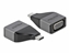 Attēls no Delock USB Type-C™ Adapter to VGA (DP Alt Mode) 1080p – compact design