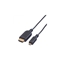 Picture of HDMI HS kabelis slim ar tīklu., HDMI M - microHDMI M, 1.2m, Roline