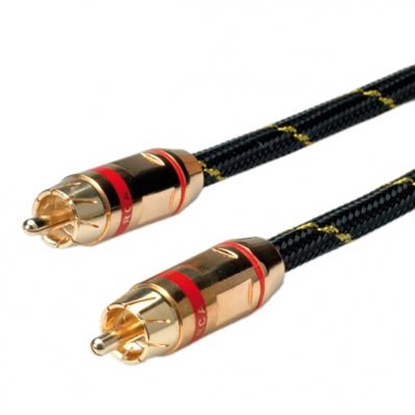 Attēls no ROLINE GOLD Cinch Cable, simplex M - M, red 5.0m