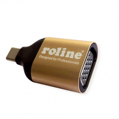 Picture of ROLINE GOLD Type C - VGA Adapter, M/F