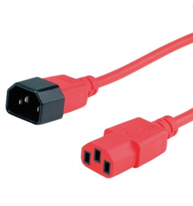 Attēls no ROLINE Monitor Power Cable, red 1.8 m