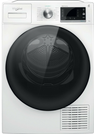 Изображение WHIRLPOOL Dryer W6 D84WB EE, 8 kg, A+++, Depth 65,6 cm, Heat pump, Freshcare+