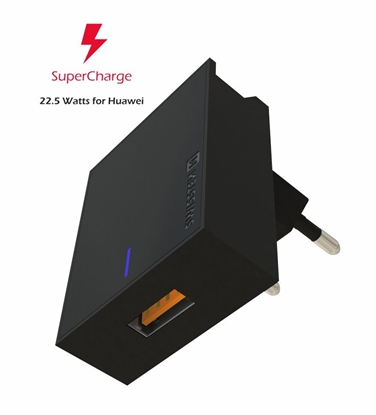 Attēls no Swissten Premium 22.5W Huawei Super Fast Charge Travel charger 5V / 4.5A (FCP)