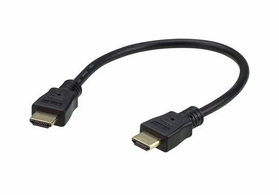 Изображение ATEN High Speed HDMI Cable with Ethernet True 4K ( 4096X2160 @ 60Hz); 0,3 m HDMI Cable with Ethernet