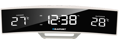 Изображение Blaupunkt CR12WH alarm clock Digital alarm clock Black, White