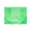 Изображение Mape ar gumiju A4 caurspīdīga zaļa