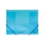 Изображение Mape ar gumiju A4 caurspīdīga zila