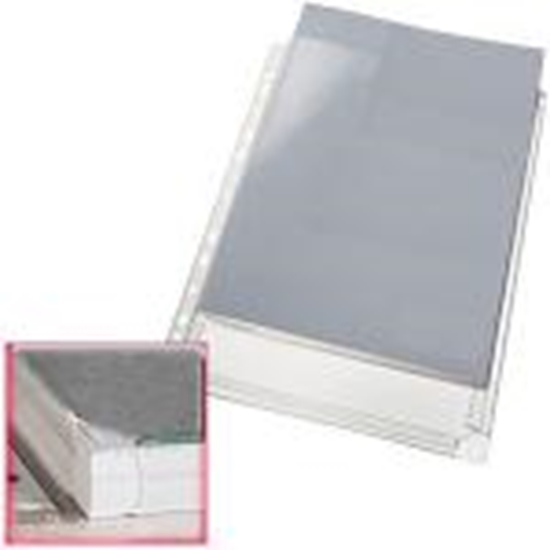 Изображение Kabatas A4,  ietilpība līdz 200 lapām,  10 gab. caurspīdīgas